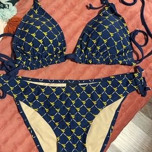 WVU string bikini